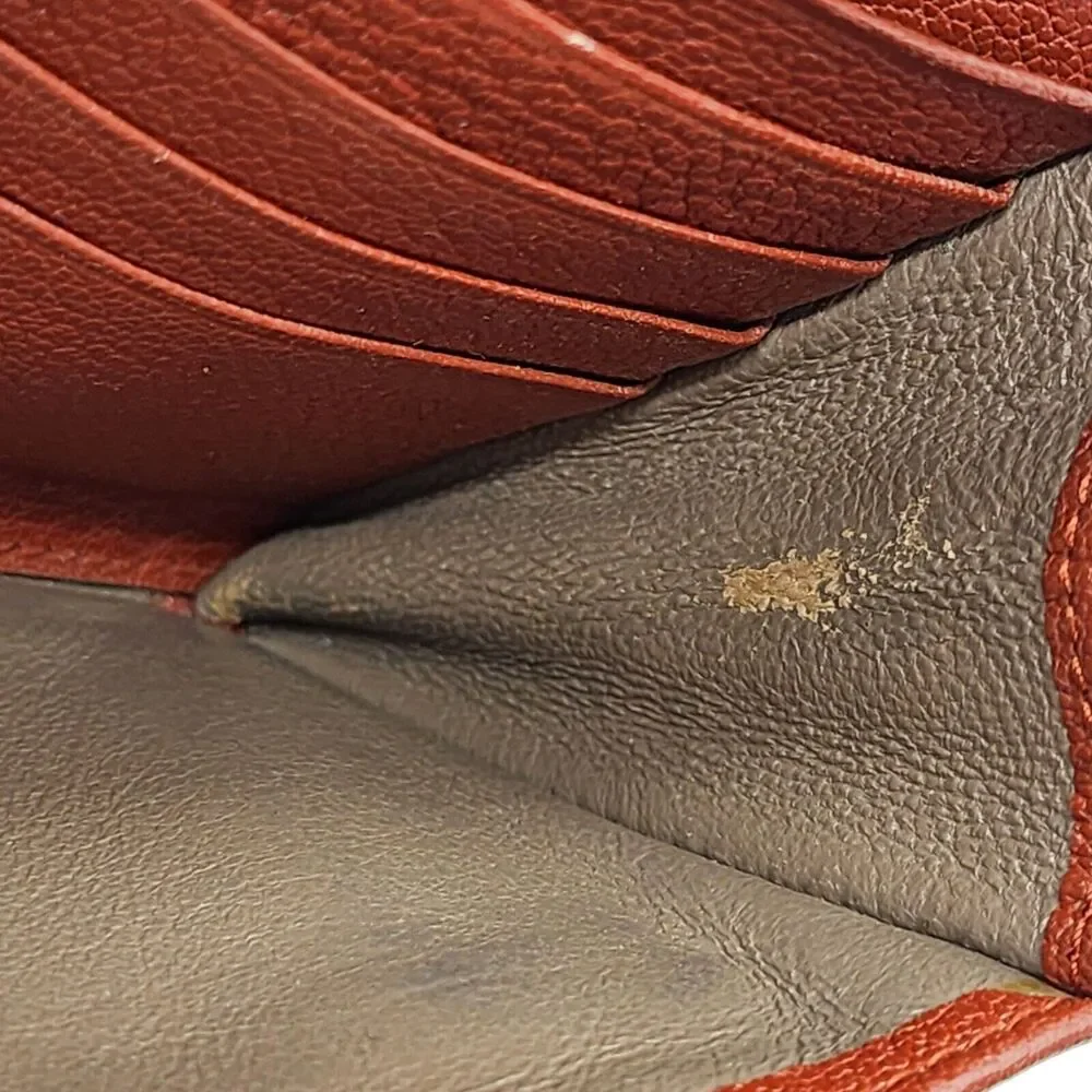 Bottega Veneta Intrecciato Unisex Leather Long Wallet 150509 Beige and Brown